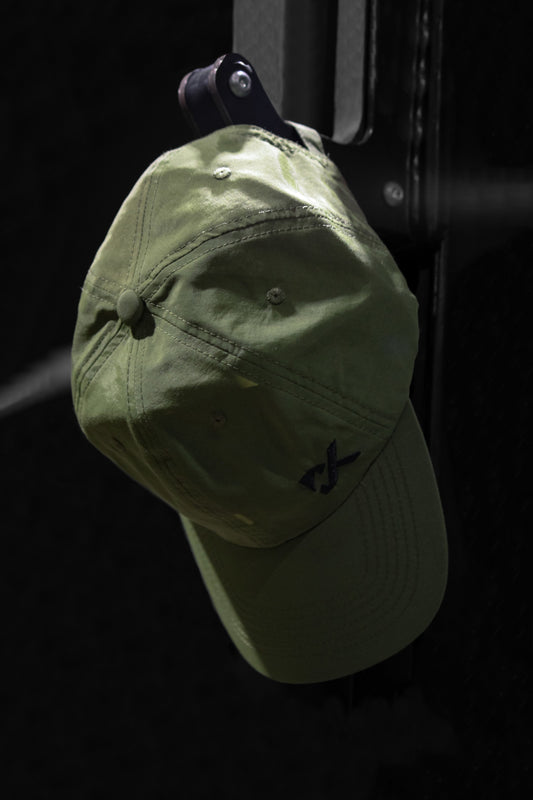 green gym cap