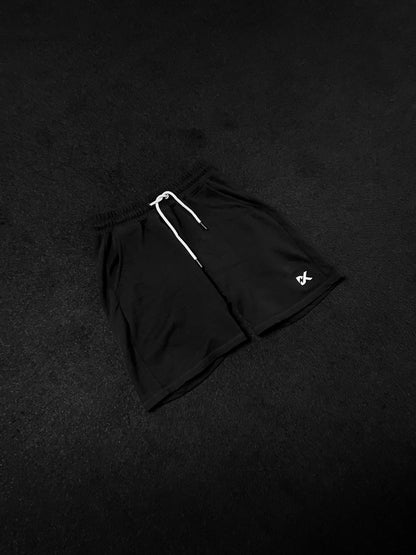 Black gym shorts